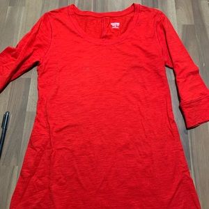 Red tunic